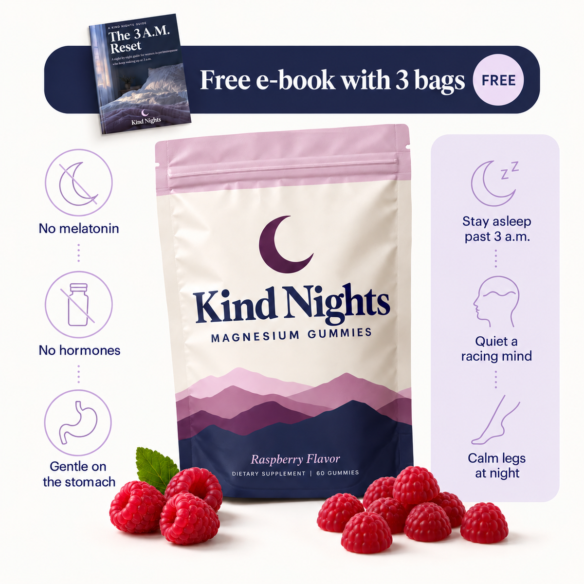 Kind Nights Magnesium Gummies
